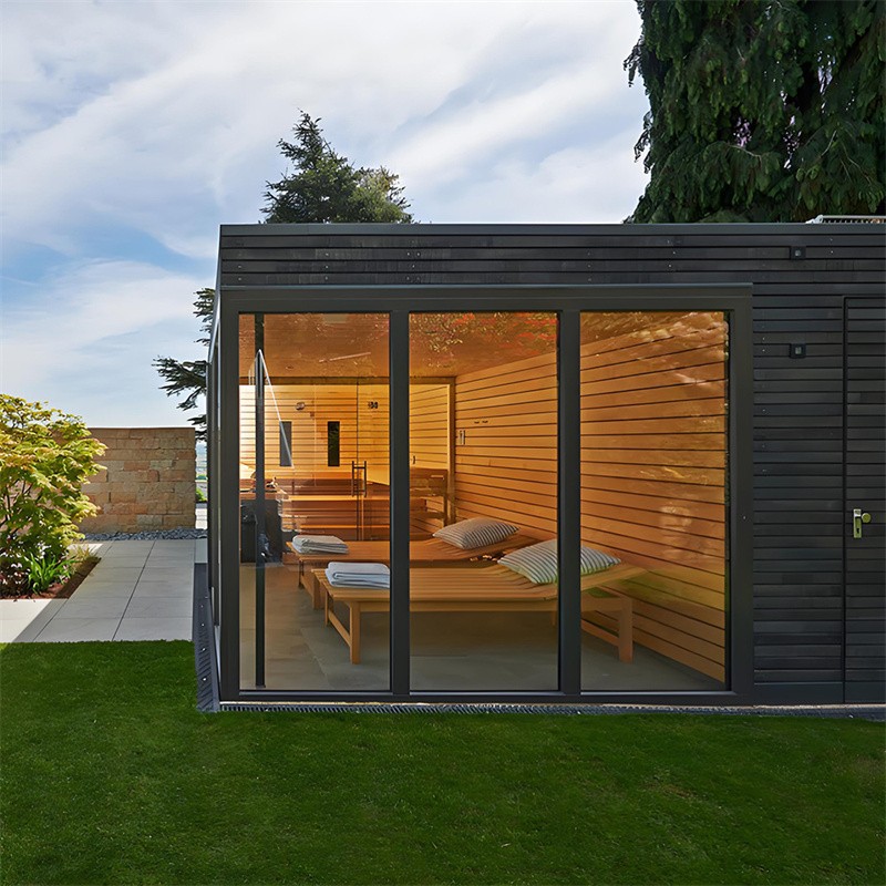 Gym Sauna Room With Changing Room